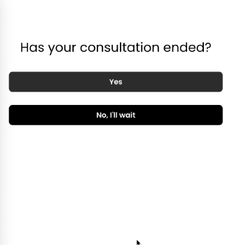 Consultation - Call End/Dropped